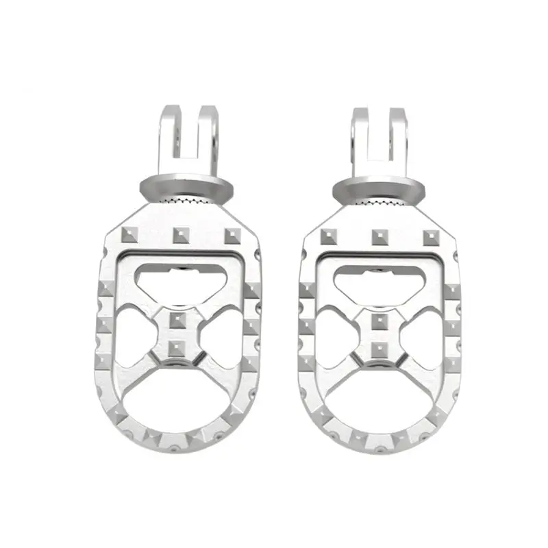 

Motorcycle Adjustable Front Foot Rest For Tiger Sport 660 Tiger660 Tiger 660 22-23 (Silver)