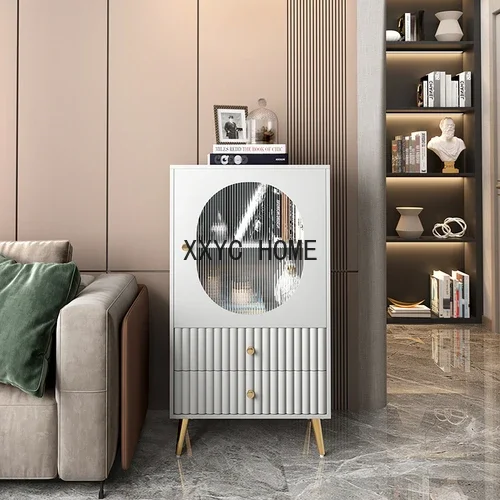 Combined Bookcase Modern Simple Small Apartment Home Living Room Study Locker Storage Display Cabinet