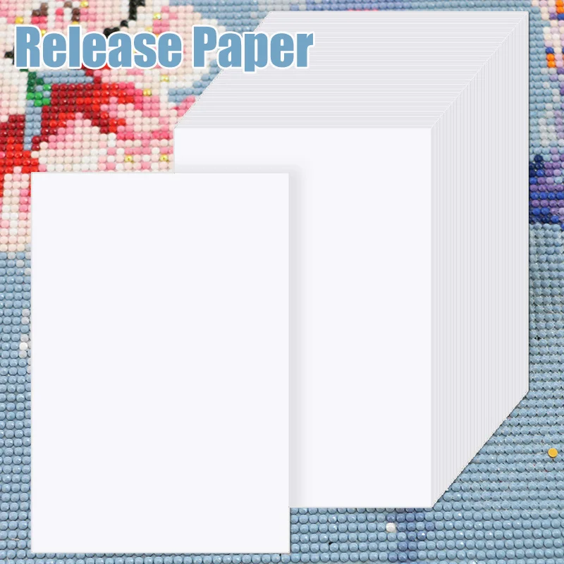 Diamond Painting Release Paper, Double-Sided Non-Stick Cover Replacement Paper, DIY Diamond Painting Tools Accessories Dustproof