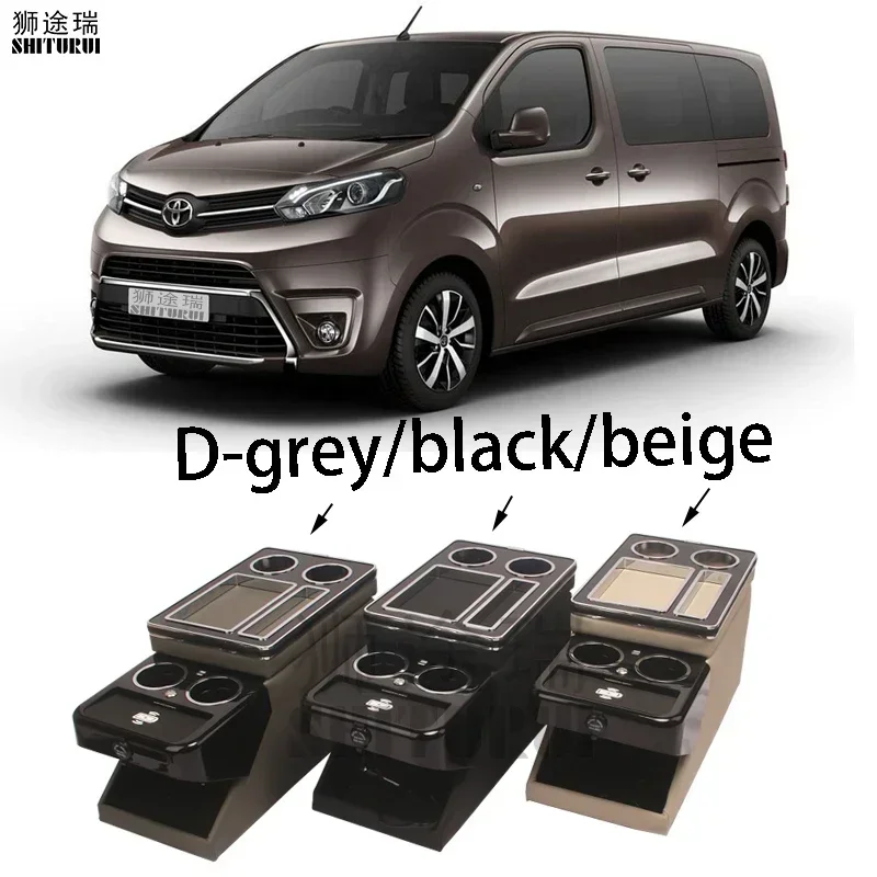 

FOR Peugeot Traveller 2016+ row front railing box set general business armrest central store Business car Mobile