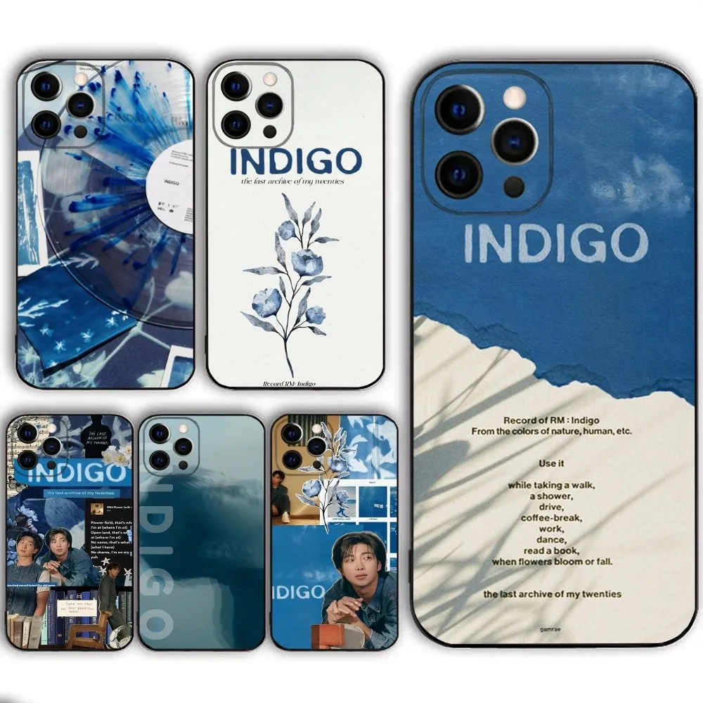 Custodia per telefono RM INDIGO-S per IPHONE 15,13,14,12, Mini,11, Xr, X, XS Pro Max 8, 7 Plus Cover posteriore