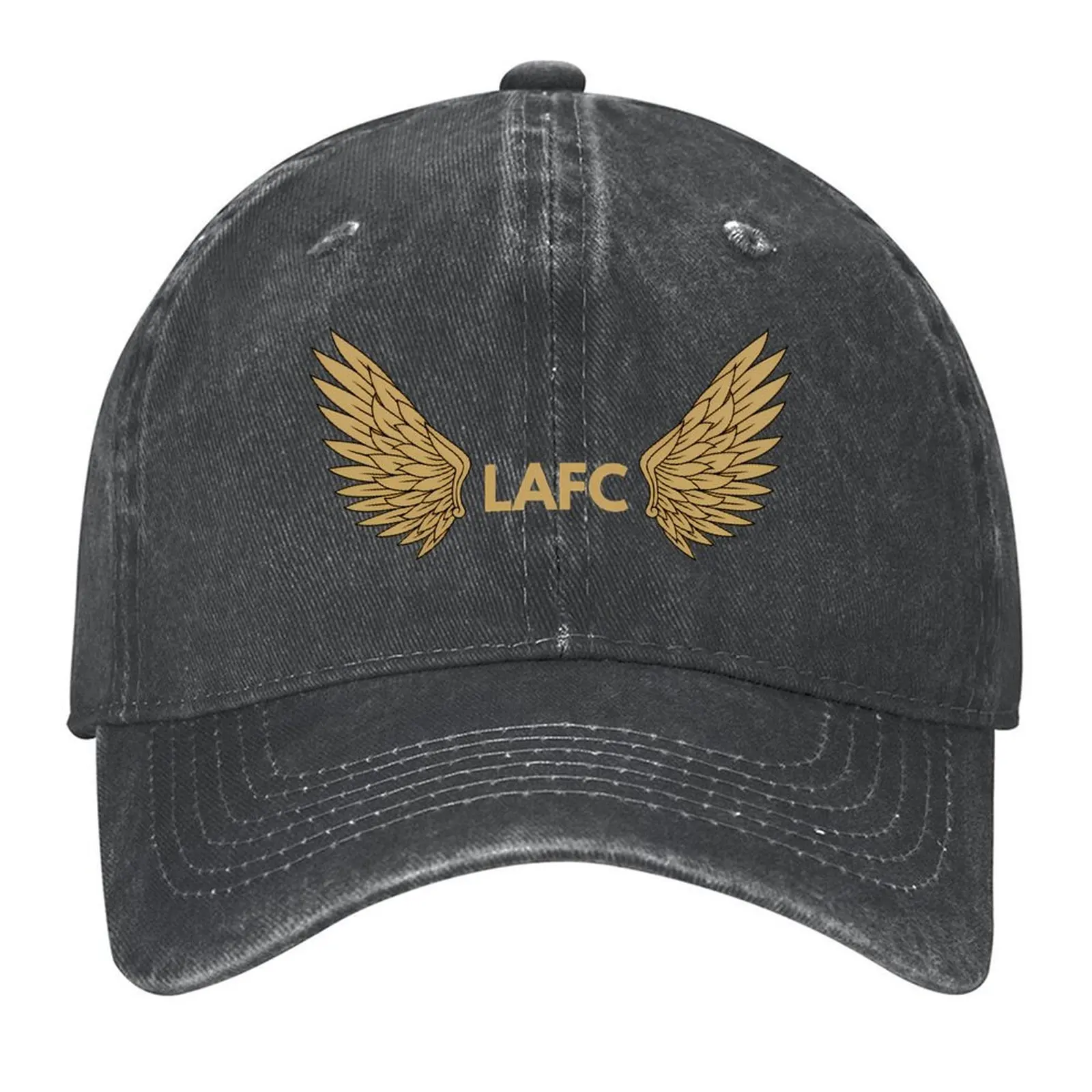 Lafc الذهبي أجنحة الملاك قبعة بيسبول حقيبة شاطئية عصرية قبعة العلامة التجارية الفاخرة قبعة رجالي القبعات النسائية