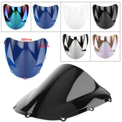 Motorcycle Windshield Windscreen Double Bubble Wind Screen Shield For Honda CBR954RR CBR 954 RR 2002 2003 ABS Plastic