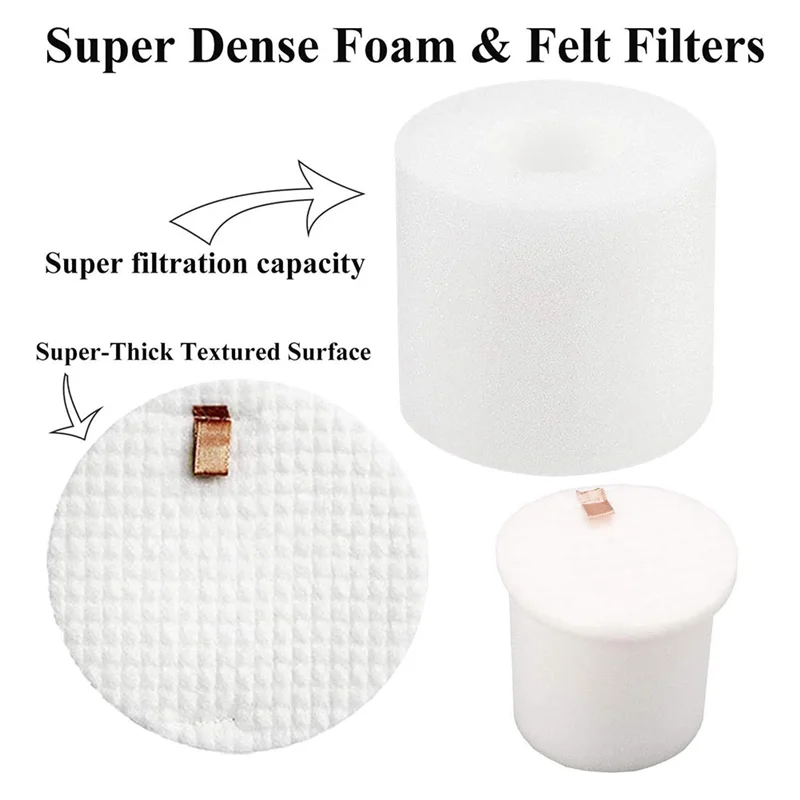 مجموعة ملحقات N95R لملحقات استبدال المكنسة الكهربائية الروبوتية Shark IQ R101AE (RV1001AE) IQ R101 (RV1001) AV911S EZ