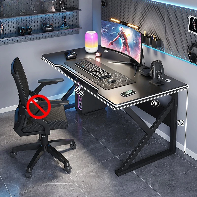 Multi-functional Computer desk desk study writing table simple game e-sports table workbench desk