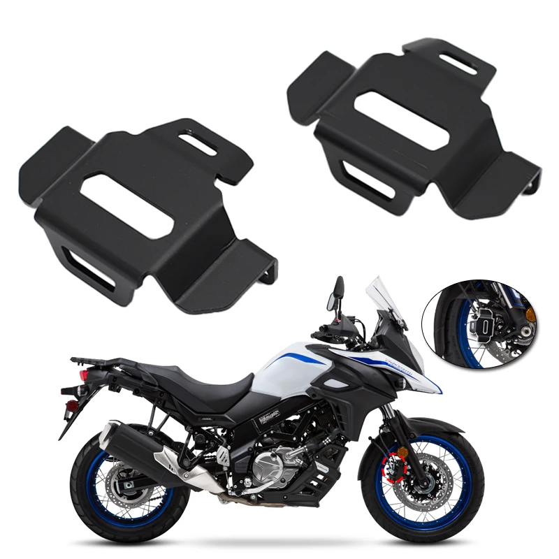 

Для SUZUKI V-Strom DL1000 DL 1000 VStrom 1000 2015-2023 2019 2020 2021 2022 мотоциклетный алюминиевый передний тормозной суппорт, защита