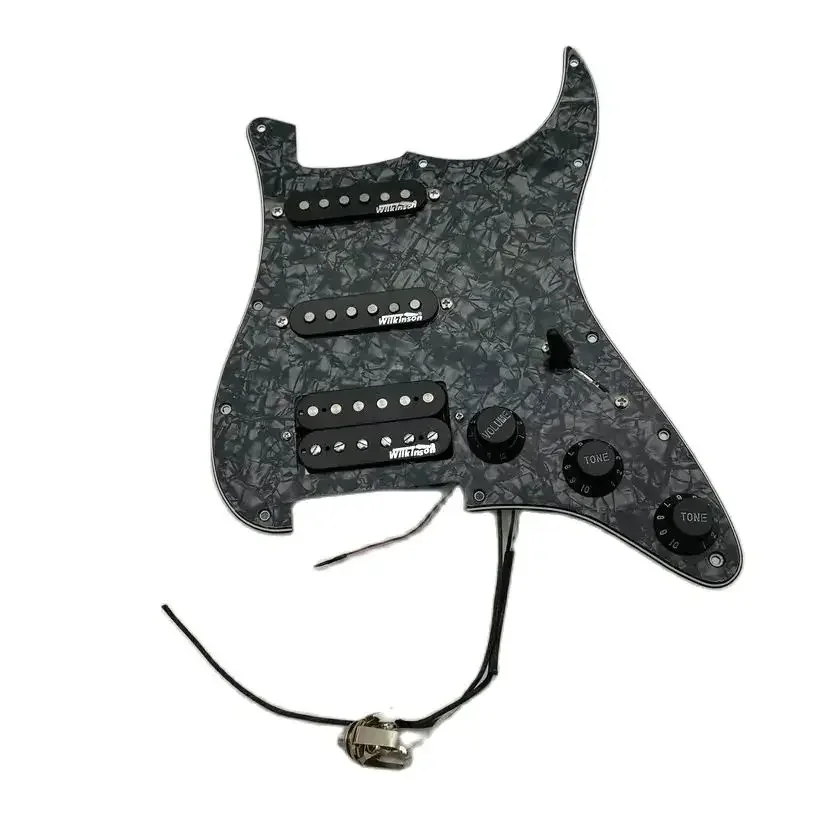 sell like hot cakes-Kerrey_2021 Store-Electric Guitar Pickups  Guitar Pickups  Alnico5 SSH Style type fully loaded pickguard