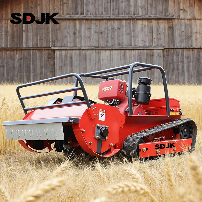 

Mini Remote Control Lawn Mower Robot, Customized All Terrain Weeder for Home Orchard Fast Delivery