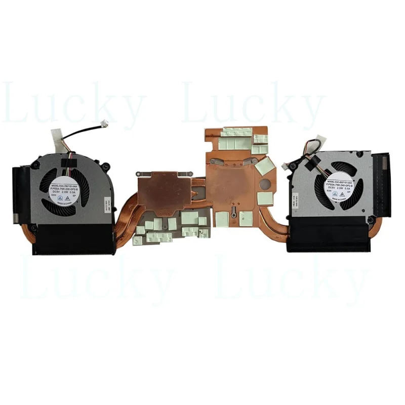 f   CPU GPU FAN&Heatsink For V150 6-31-V15KN-102 EGC-79071S1-0AH EGC-82071S1-0AH 5V