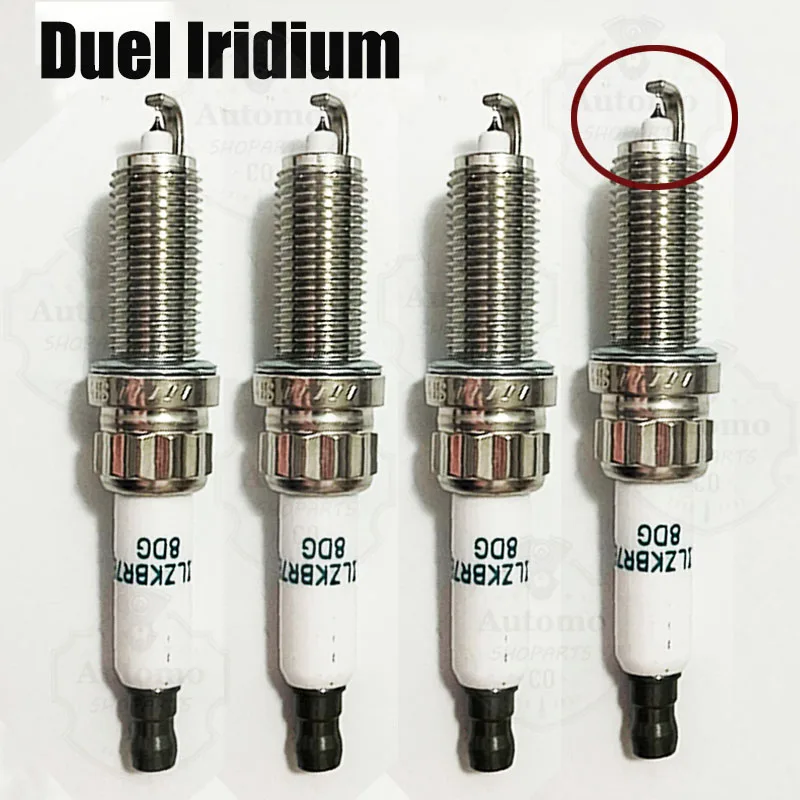 

95770 ILZKBR7B8DG Iridium Spark Plug Candle for Peugeot 207 208 308 3008 CC Citroen C3 C4 C5 DS4 DS5 Cooper MINI Roadster Coupe