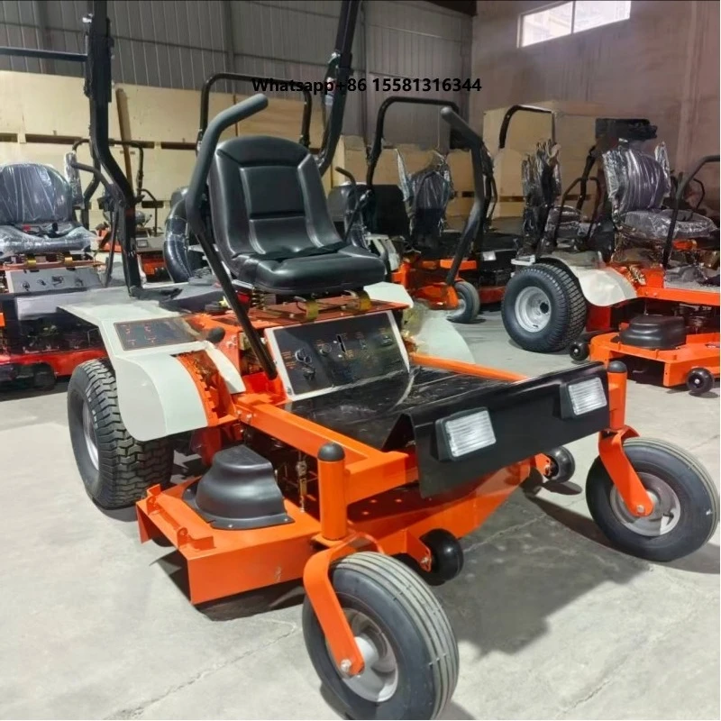EPA Approved Zero Turn Riding Lawn Mower, Gas Powered Garden Trimmer, Agricultural & Construction Machine