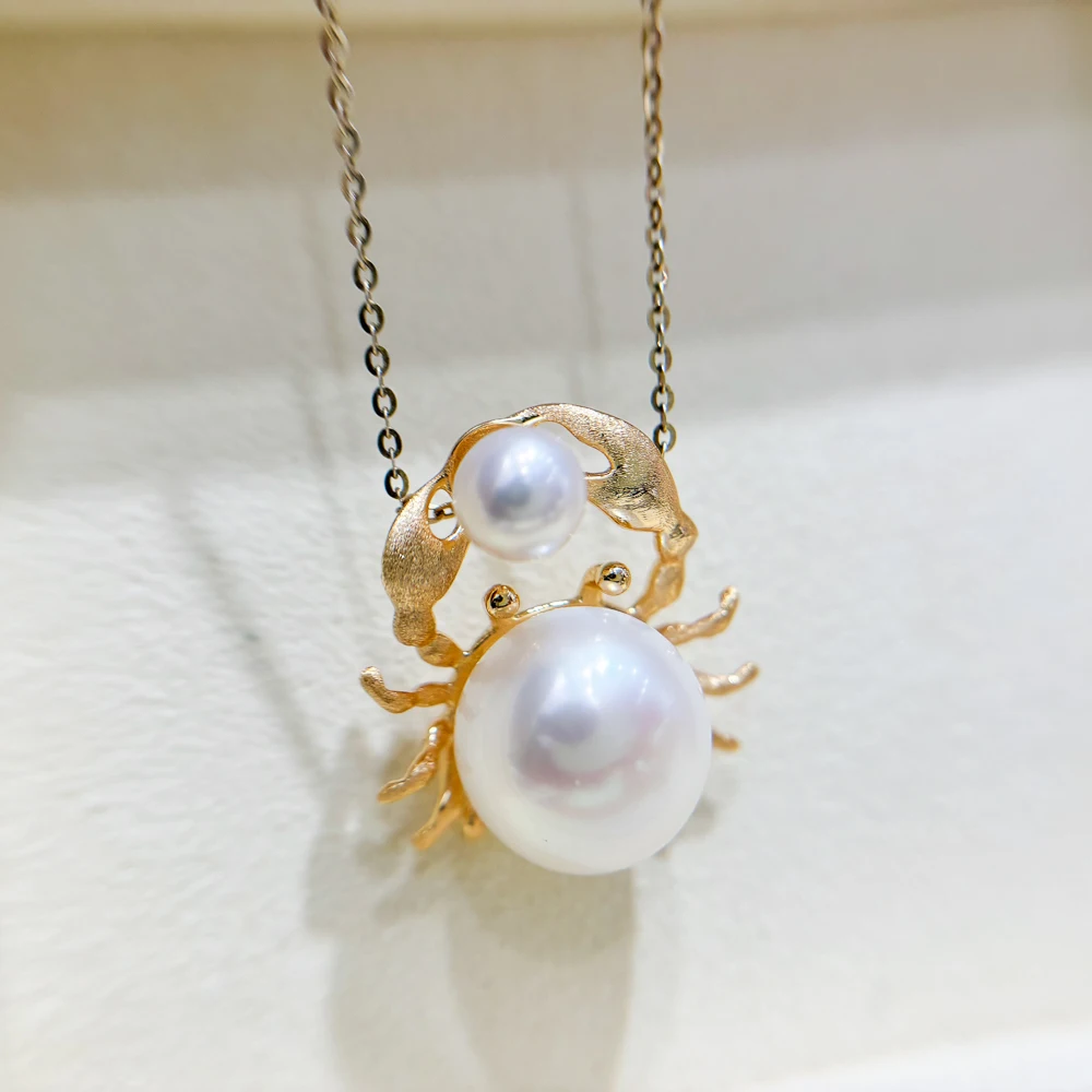 

3 шт. DIY жемчужные аксессуары 925 серебряный кулон пустой держатель, модное золотое серебряное ожерелье кулон с круглой плоской поверхностью 12-14 мм