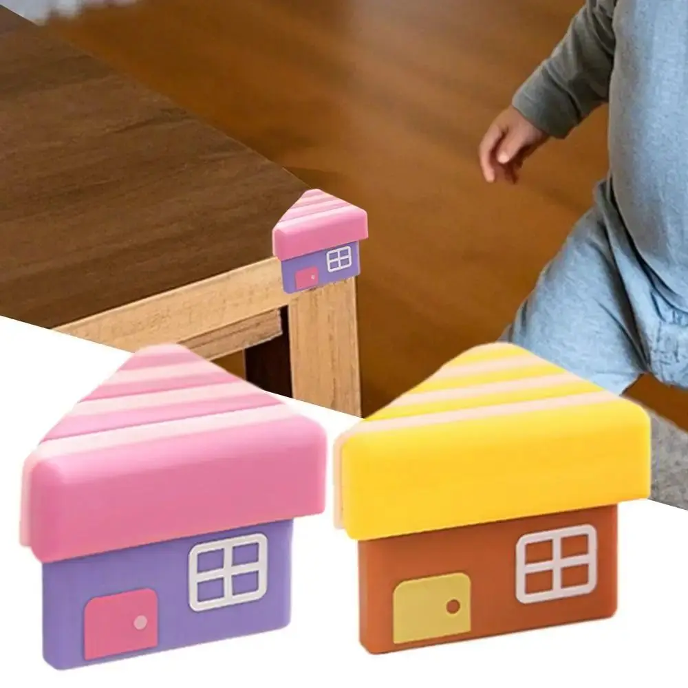 2 قطعة أغطية الزوايا الكرتون تصميم المنزل Babyproofing الأثاث ركن الوفير الحرس المضادة للتصادم ركن حماة