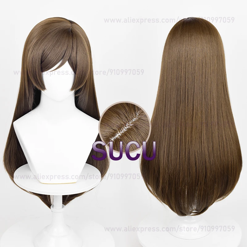 

Momozono Nanami Cosplay Wig 70cm Long Straight Brown Hair Momozono Anime Heat Resistant Synthetic Wigs Hair