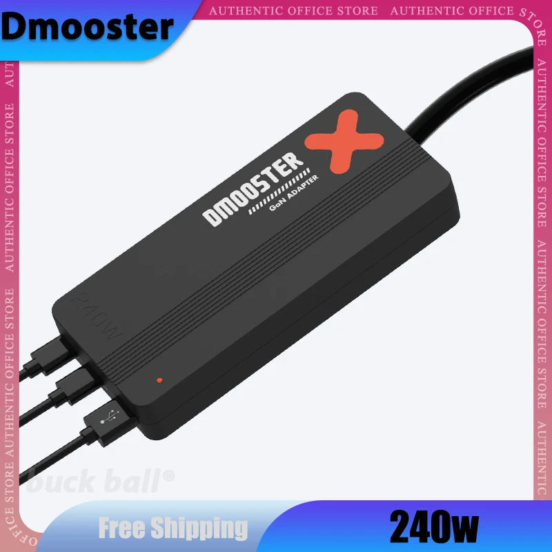 

Dmooster GaN Fast Charger 240W Charger For iPhone 15Pro Max Fast Charging Head Plug Macbook Laptop Desktop Charging Station Gift