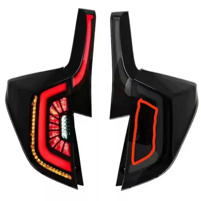 Car Styling Tail Lights For Honda FIT JAZZ 3rd GK5 modified Taillights Reverse Brake Lamp Car Accessories