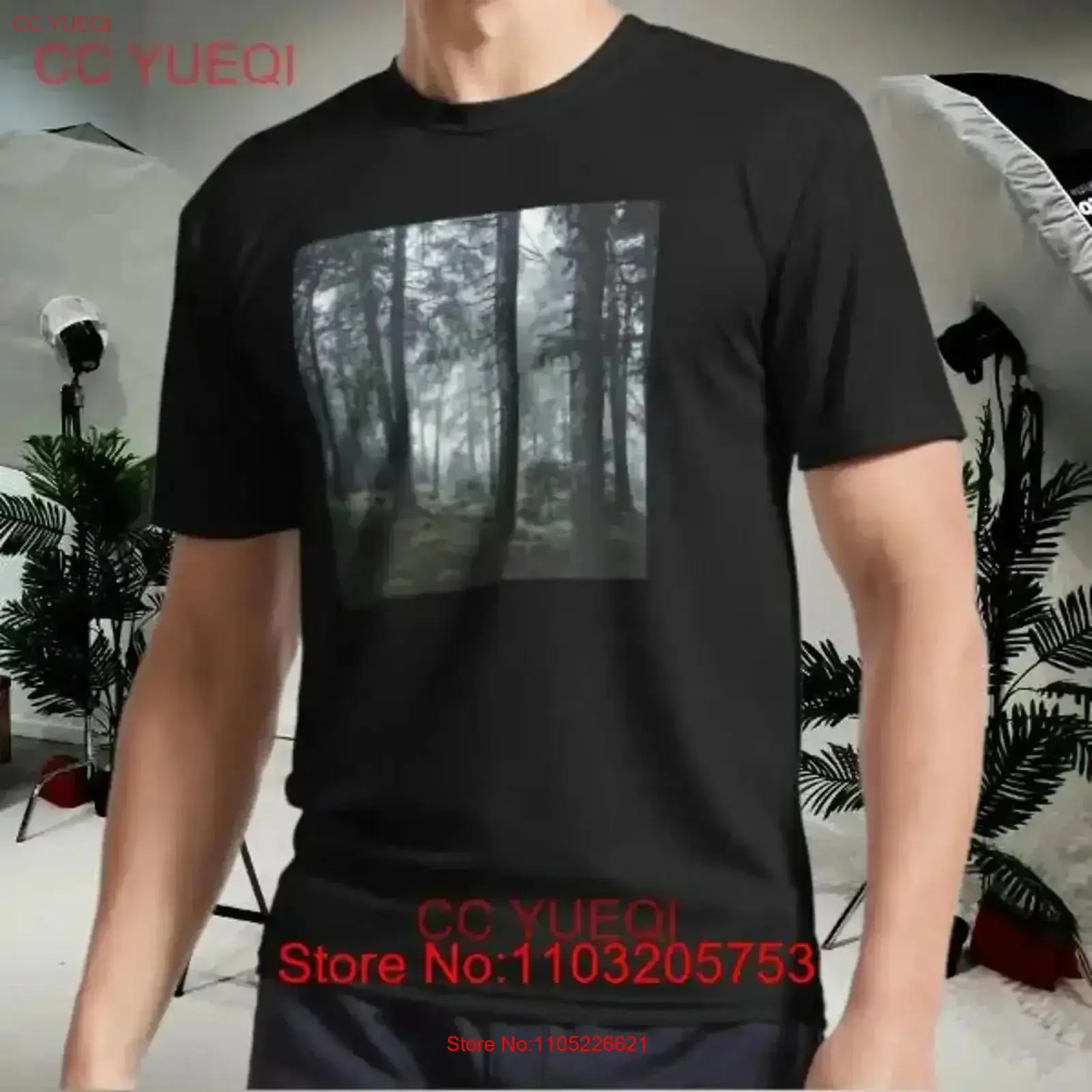 New T Shirt Path Vibes Wild Romantic Misty Retro Fall Funny Size S to 5XL vintage Washed Casual Top For Everyday Wear graphic