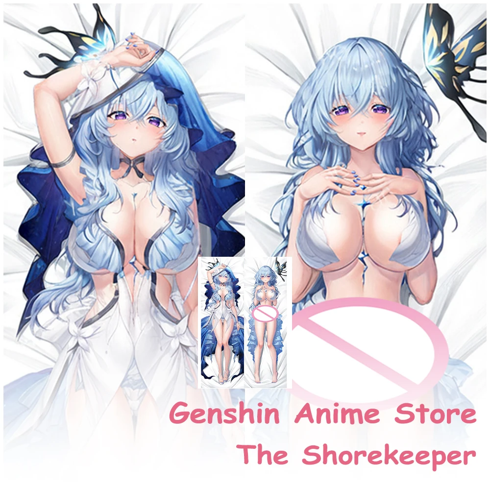 

Dakimakura Wuthering Waves The Shorekeeper Hugging Body Pillowcase Cosplay Props Anime Double-Sided Printed Otaku Cushion Covers