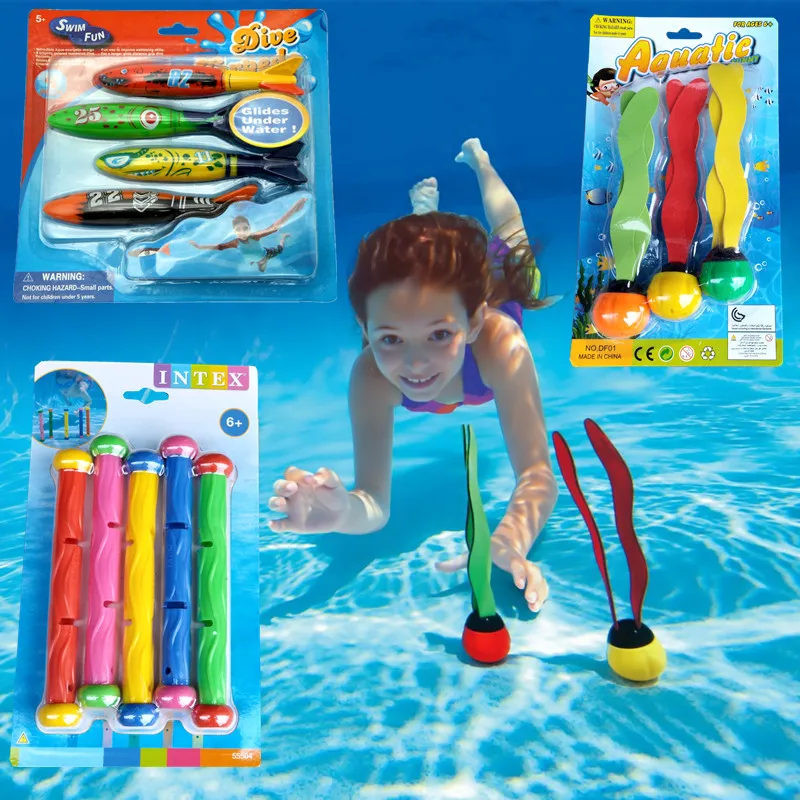 New Summer Rocket Throwing Toy Funny Swimming Pool Diving Game Toys Children Underwater Dive Toy Water Fun Games Pool Toys