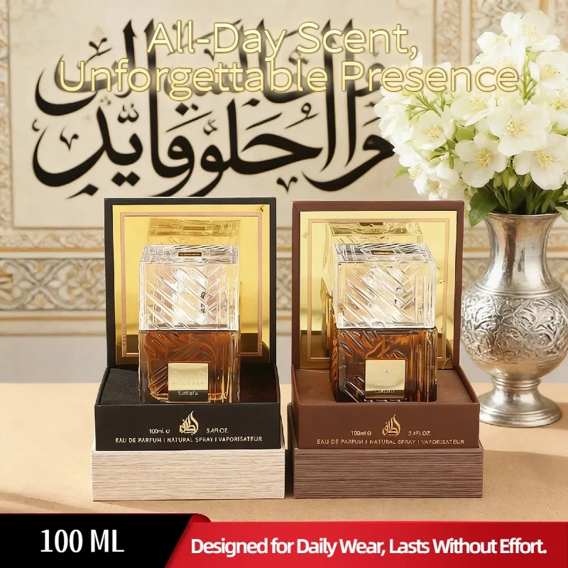 

Классический парфюм Lattafa Khamrah Serie Eau de Parfum Homme Spray, оригинальные арабские духи, стойкий восточный пряный аромат, мужской одеколон, подарок