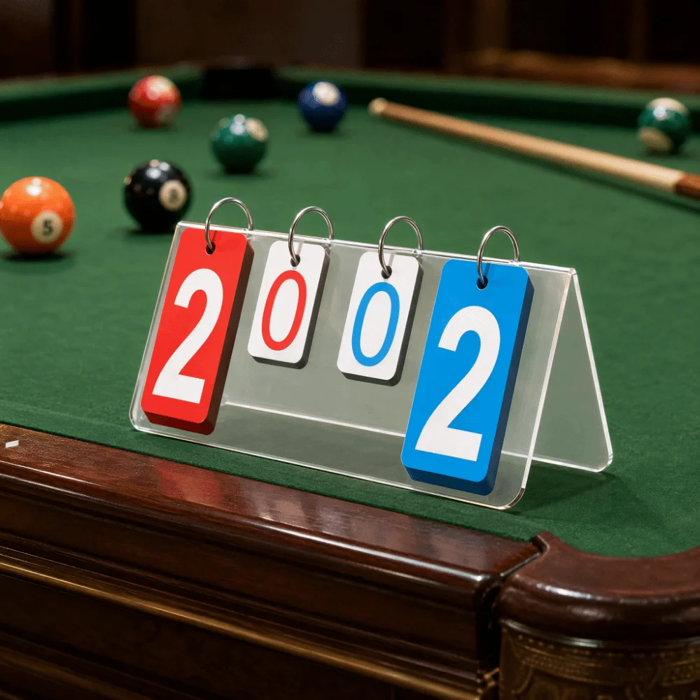 4 Players Guandan Score Keeper Professional Tournament Dual Round Dual Round Scoreboard Scoring Pad Match Referee Score Tracker