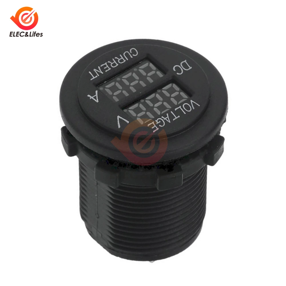 DC 12-24 V 10A Digitale Voltmeter Ampèremeter Hoge precisie Voltage Meter Power Voltage Tester Detector Voltage meetinstrument