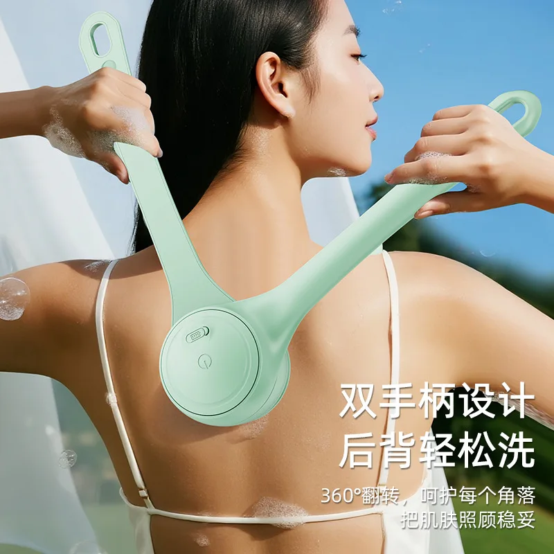 Electric Bath Brush Back Rub Artifact Whole Body Exfoliation Back Rub Waterproof Automatic