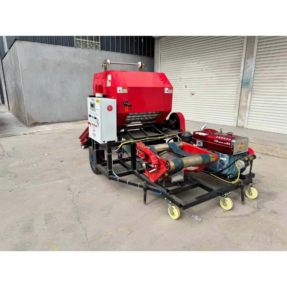 Engine Small Square Baler Machine Hay Pressing for Farm Automatic High Efficiency Heavy Duty Durable Professional