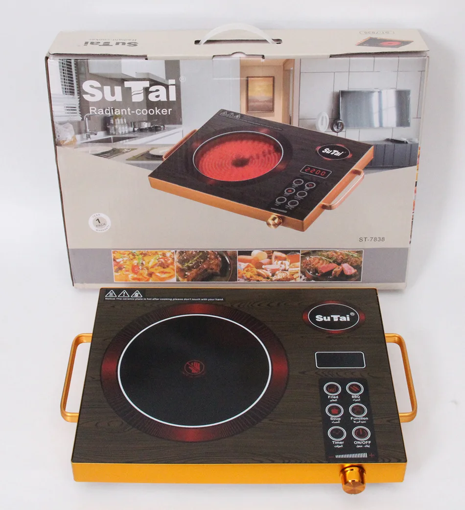 Manufacturing High Quality Intelligent Induction Cookers 2200w With Spare Parts for Home Appliances