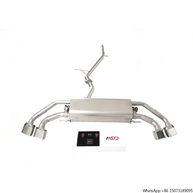 Factory Price Exhaust Muffler for   Q7 2.0T 2017+ with Electric Valves