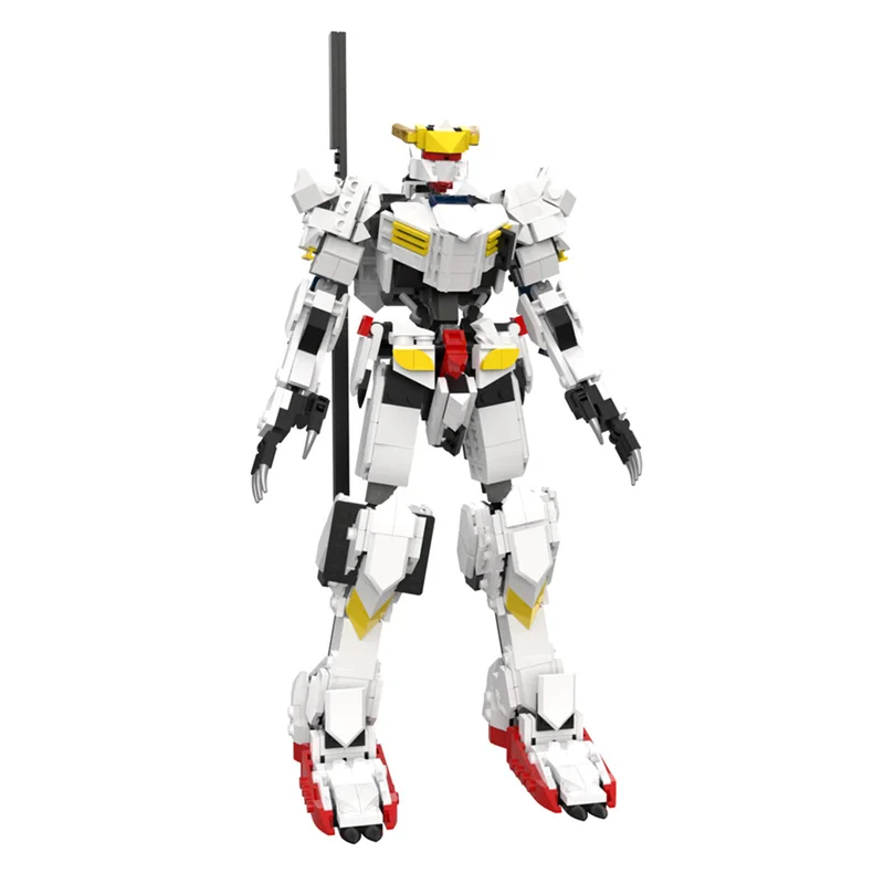 

Mecha Robot Barbatos 4th Form Mechanical RX-78 Building Blocks Assemble Brick Parts Kid STEM Toy DIY Collectible Gift 900pcs