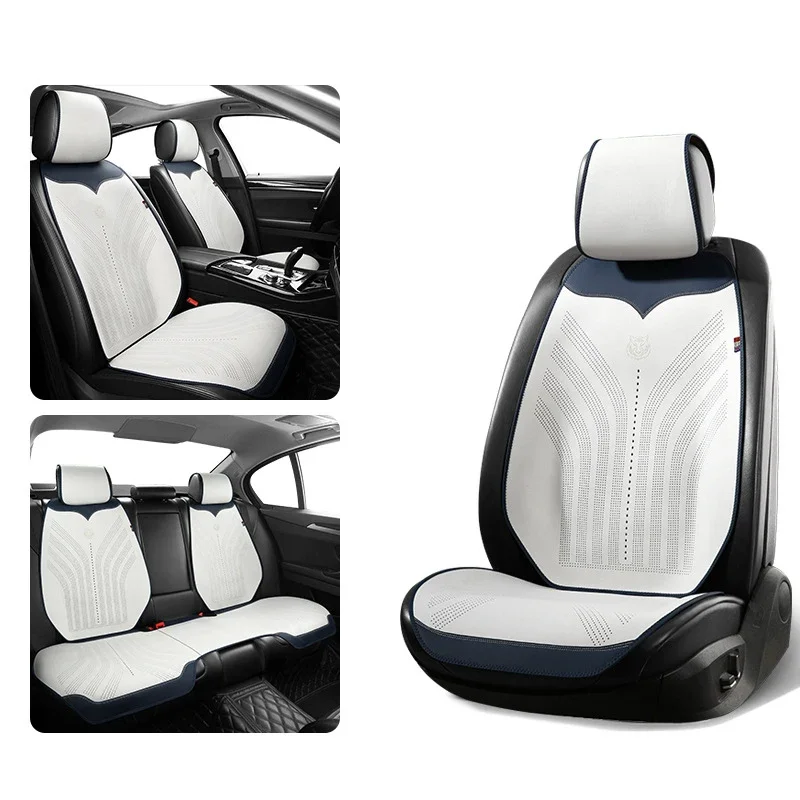 Car Seat Cover Pads suede Breathable Seats Cushion All Seasons Ptotection Mats Automotive  Accessories