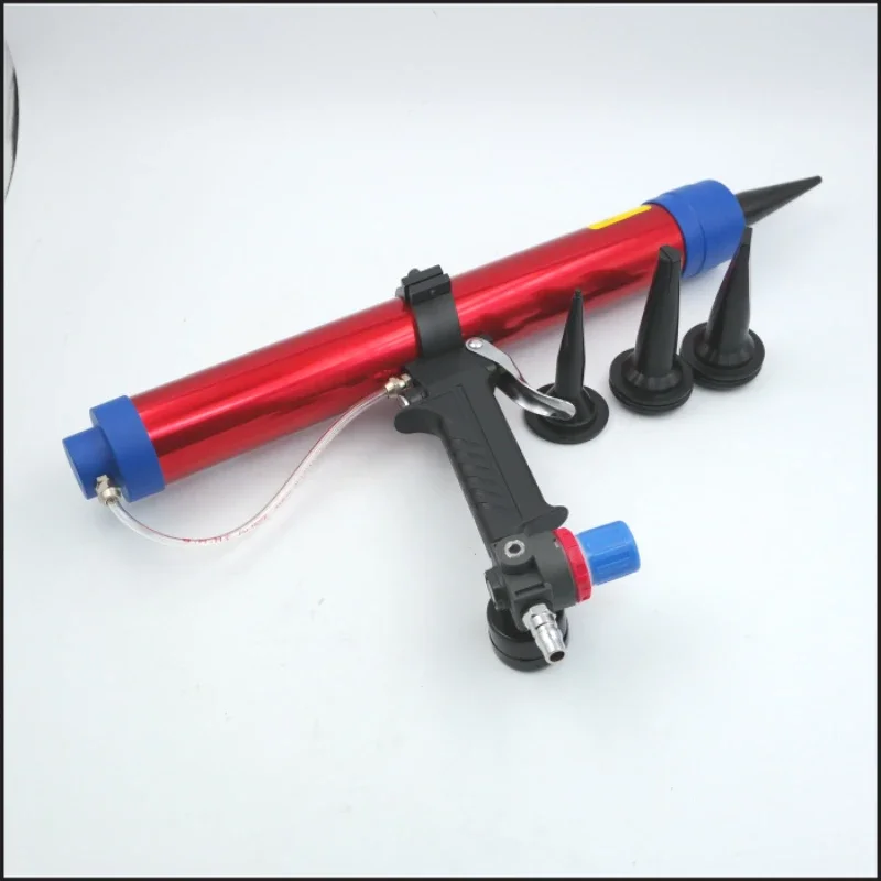 Professional 600ml Pneumatic Air Glass Glue Guns,air Caulking Gun,air Cartridge   Gun Tools