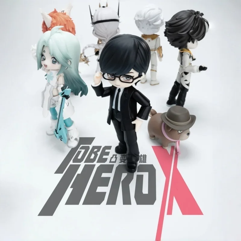 

Official Tu Bian Hero X Articulated Figure Q Version Chibi Blind Box Collectible Model Desktop Decoration Gift For Anime Lovers