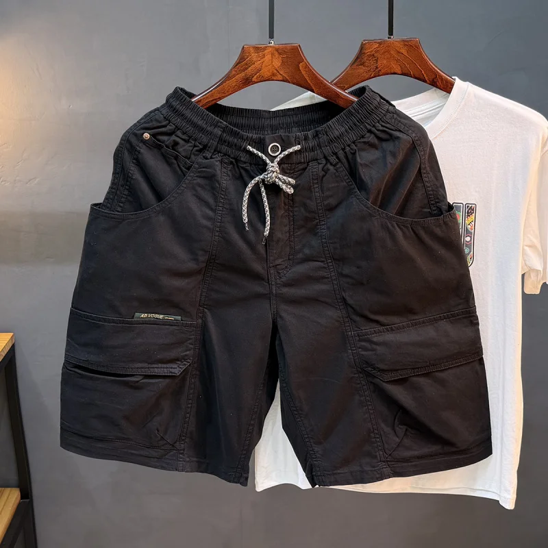 Ретро потертые шорты для спецодежды для мужчин, занятий спортом на открытом воздухе, пешим туризмом, износостойкие, универсальные и эластичные спортивные брюки