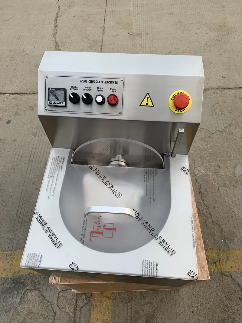 스테인레스 스틸 전기 온도 조절식 초콜릿 템퍼링 기계, 용융 메이커, 소형 탁상 초콜릿 기계, 8KG