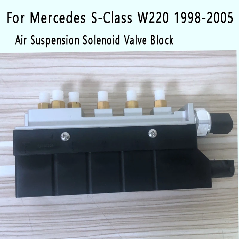 

Car Air Suspension Solenoid Valve Block 2113200304 A2203200258 For Mercedes S-Class W220 1998-2005