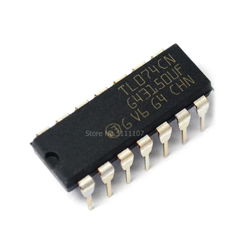 10PCS/LOT TL074CN DIP14 TL074 DIP DIP-14 Operational Amplifier IC