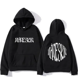 Grunge Bank Maneskin Hoodies Men/Women Fashion Aesthetic Sweatshirts Winter Clothing Oversized Casual Pullovers Fleece Sudaderas