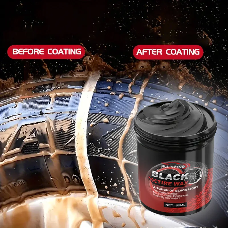 Universal Leather and Plastic Repair Polishing Wax - Automotive interior reconditioning cream for leather/plastic/rubber care