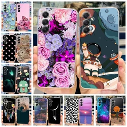 For Samsung A25 5G 2023 Case Lovely Astronaut TPU Soft Silicone Phone Case For Samsung Galaxy A25 5G Funda A 25 GalaxyA25 Bumper