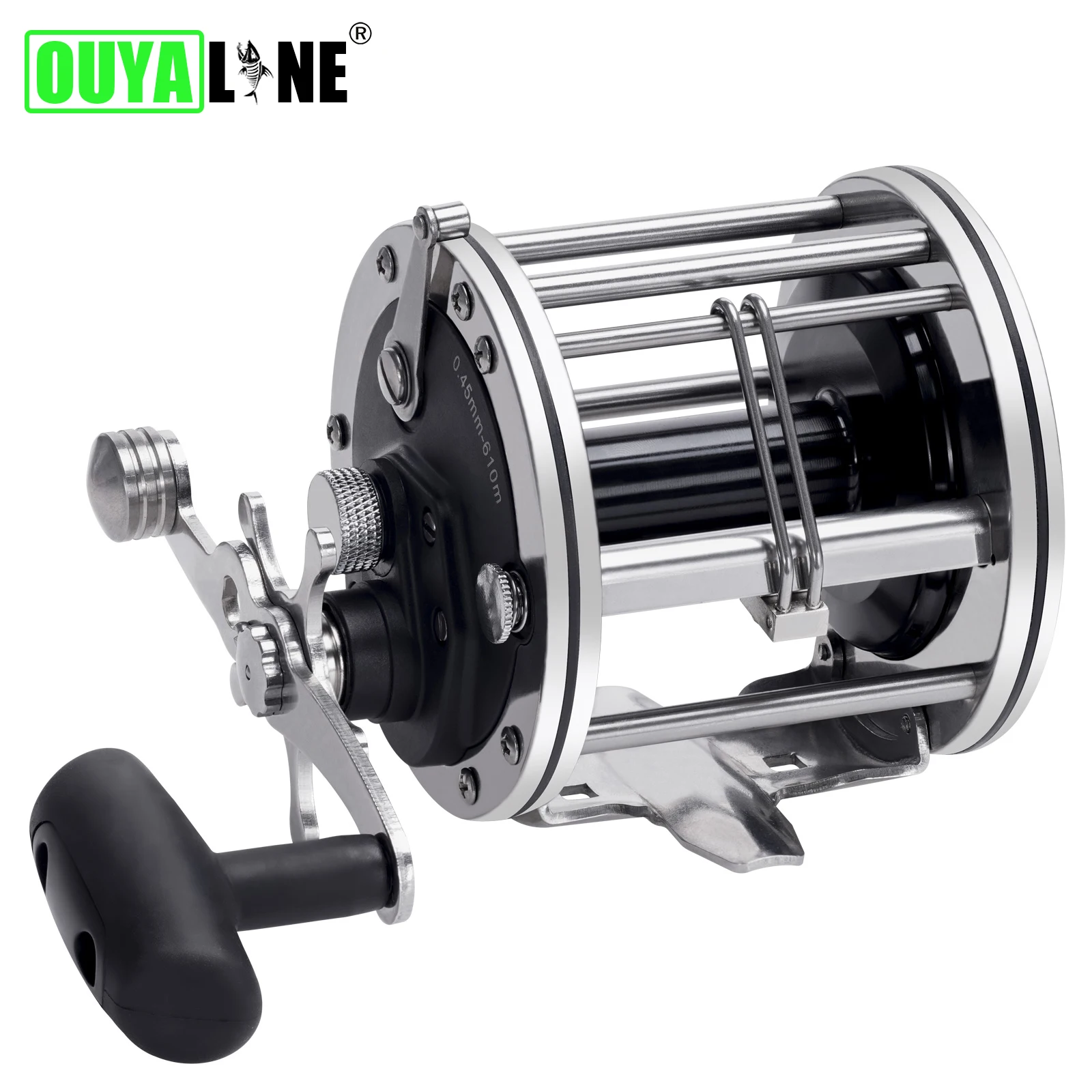 trolling slow jigging fishing reel lever drag convencional pesca ferramenta tambor roda barco agua salgada profunda catfish kit 01