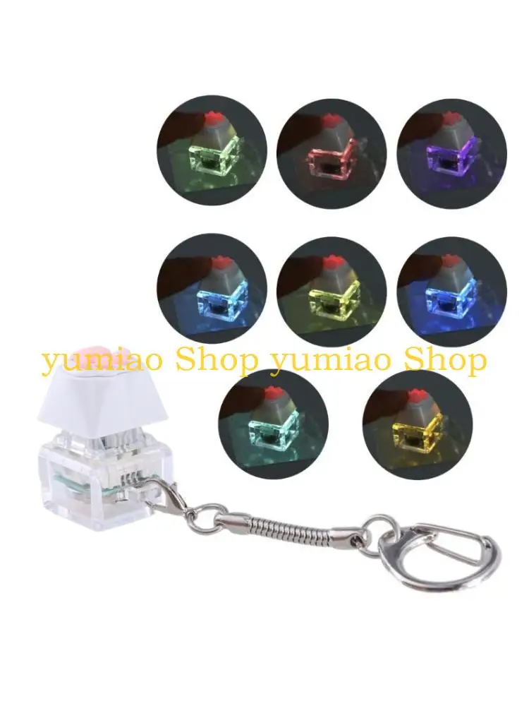 587B Silicone Cats Paws Switches Tester Mechanical Keyboard Switches Keychain Stress Relief Toy
