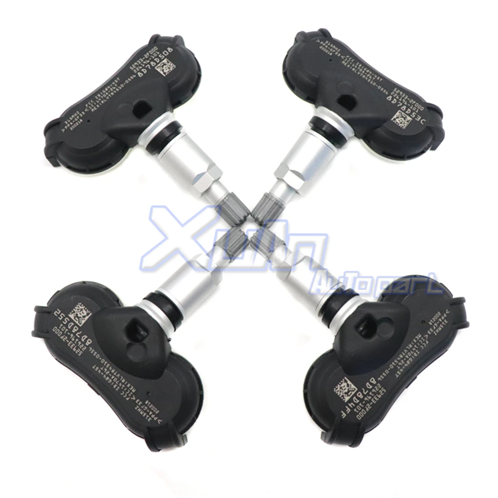 Sensor de presión de neumáticos para coche, sistema de monitoreo de presión de aire TPMS para Kia Borrego Cadenza Rio Rio5 2005-2021 315Mhz 529332F000, 529332F000, 52933-2F000