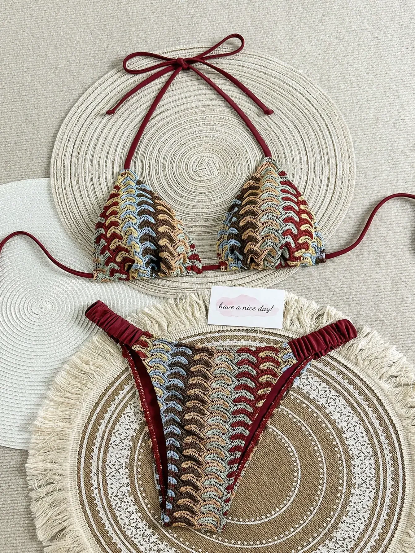 2026 Spring & Summer New Sexy  Fabric Women's Beach  Suitable For New Year, Valentine's Day, Music Festival , Pool Party,pvn