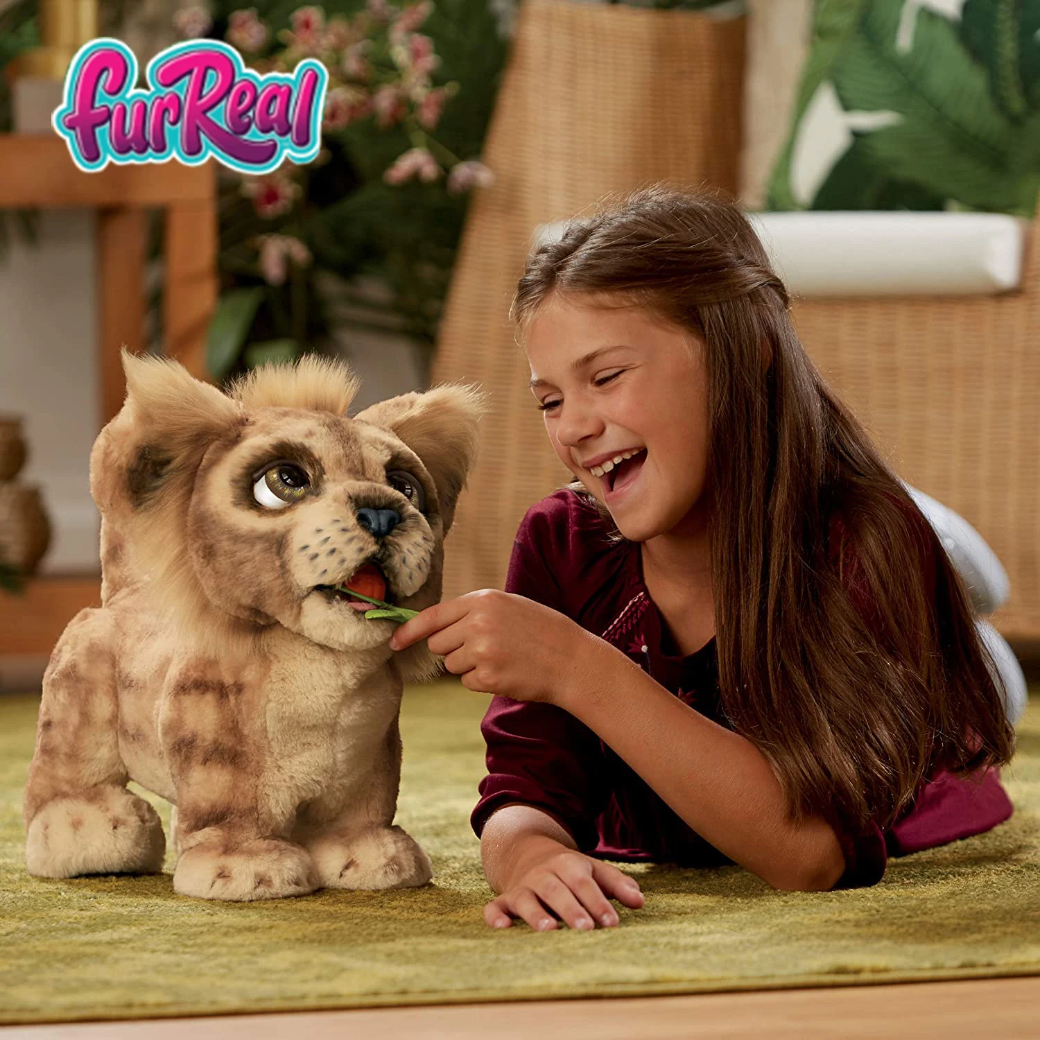 FurReal Friends-juguetes de Simba del Rey León para niños