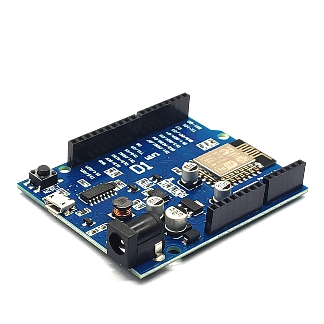 WeMos D1 WiFi UNO R3 carte de développement ESP8266 compatible avec rduino utiliser directement IDE ESP12E ESP12F