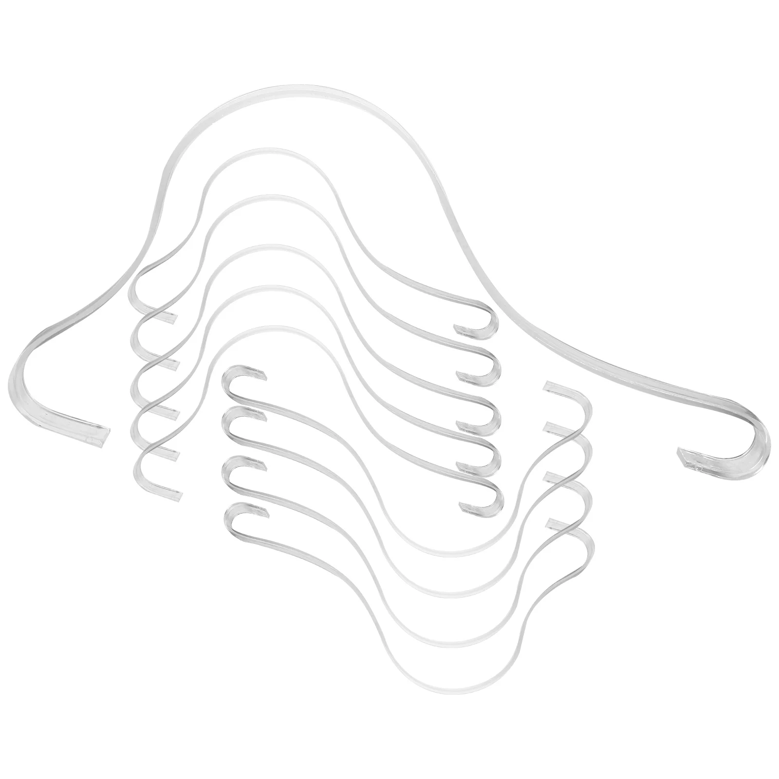 

10Pcs Acrylic Shoe Display Racks Sandal Support Stands for Shoe Shaper Holder Organizer Rack Store Showcase Cabinet Freestanding