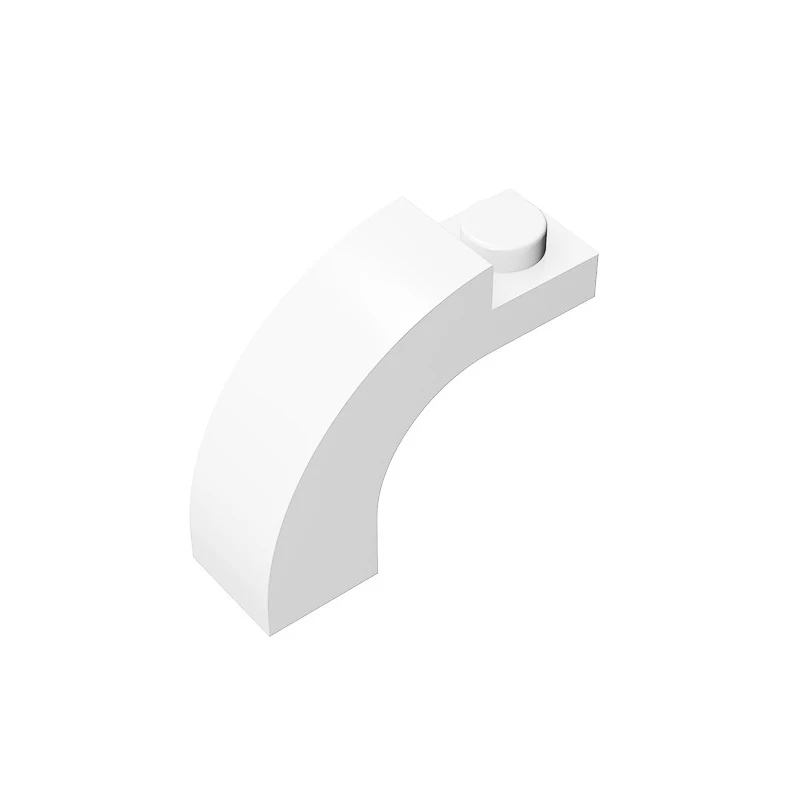 55pcs MOC compatible with 92903 building block parts insert 6005 1x3x2 curved brick DIY technology parts