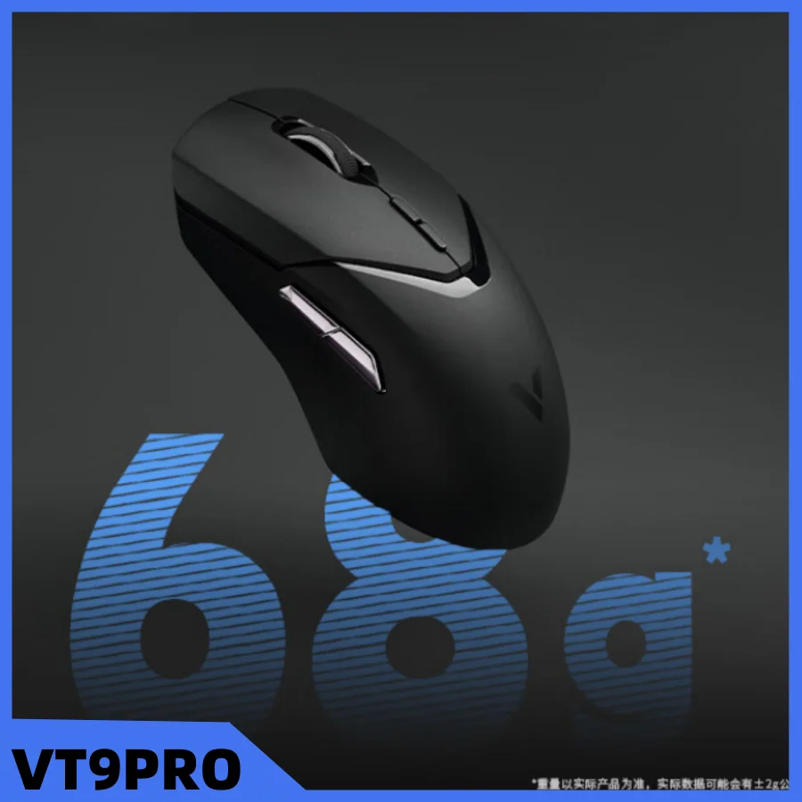 

Беспроводная игровая мини-мышь Rapoo Vt9 Air/Pro, два режима, 4k Paw, 3398 легких Fps, игровая офисная компьютерная мышь